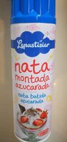 Nata montada azucarada
