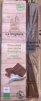 Chocolate con leche ecologico con aceite de oliva