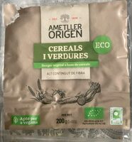 Burger vegetal a base de cereales
