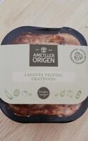 Lasaña vegetal gratinada