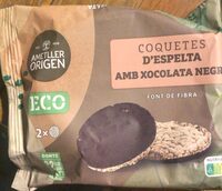 Coquetes d’espelta amb xocolata negro