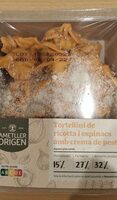 Tortellini de ricota y espinacas