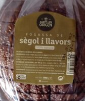 Fogassa de sègol i llavors