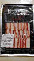 Panceta ibérica loncheada