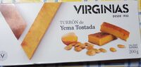 Turrón de yema tostada