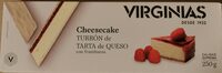 Virginias Cheesecake Turrón de Tarta de Queso