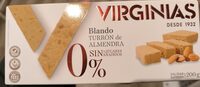 Virginias Turrón de almendras blando