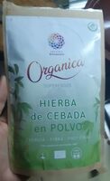 Hierba de cebada en polvo