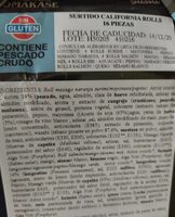 Surtido California Rolls 16 piezas