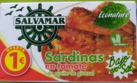 Sardinas en tomate con aceite de girasol