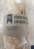 Vienesa de Atún con Huevo y lechuga