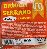 Brioch serrano