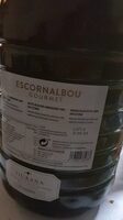 Aceite de olivas arbequinas sin filtrar
