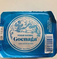 Yogur natural Goenaga
