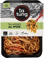 Tallarines al wok