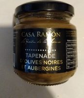 Tapenade d'olives noires et aubergines