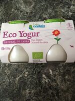 Eco yogur natural de cabra