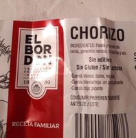 Chorizo El Bordon