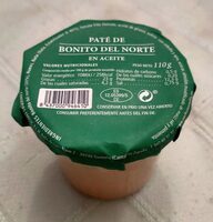 Paté bonito del norte en aceite