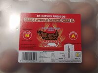 12 huevos frescos