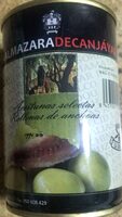 Aceitunas selectas rellenas de anchoa