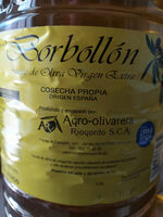 Aceite de oliva virgen extra Borbollon