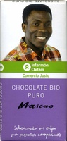 Tableta de chocolate negro 58% cacao - DESCATALOGADO