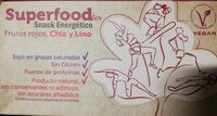 Superfood Frutos Rojos, Chía y Lino