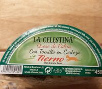 Queso de cabra con tomillo en corteza tierno