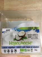 Alternative végétale au fromage à base d'huile de coco vierge