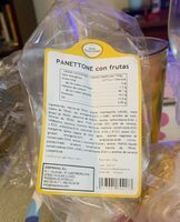 Panettone con frutas