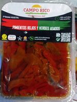 Roasted Red And Green Peppers
