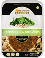 Espinacas con garbanzos