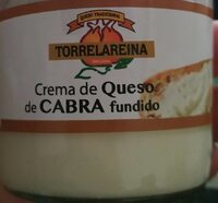 Crema de queso de cabra fundido