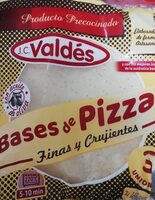 Bases de pizza crujientes