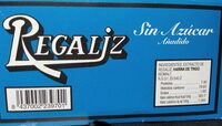 Regaliz sin azúcar