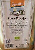 Aceite de oliva virgen extra ecológico categoría superior