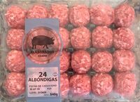 Albóndigas cerdo