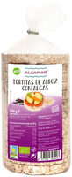 Tortitas de arroz con algas