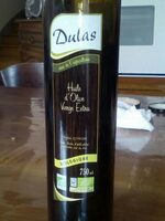 Huile Olive vierge extra dulas bio Espagne