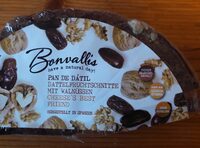 Bonvallis Pan de Dátil Dadel & Walnotenbrood 250 g