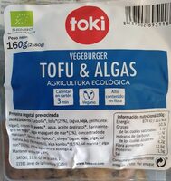 Vegeburger Tofu y Algas