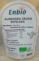 Almendra cruda repelada