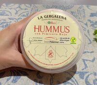 Hummus pimiento rojo
