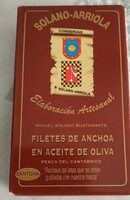 Filete de anchoa en aceite de oliva