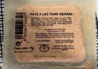 Pate Para Las Finas Hierbas