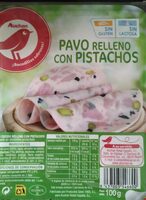 Pavo relleno con Pistachos