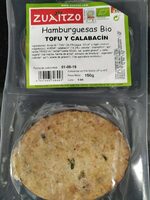 Hamburguesas Bio Tofu y calabacín