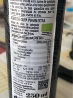 Aceite de oliva virgen extra