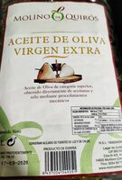 Aceite de oliva virgen extra
